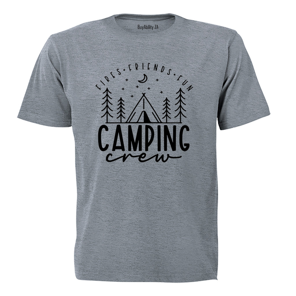 Camping Crew - Kids T-Shirt - BuyAbility South Africa