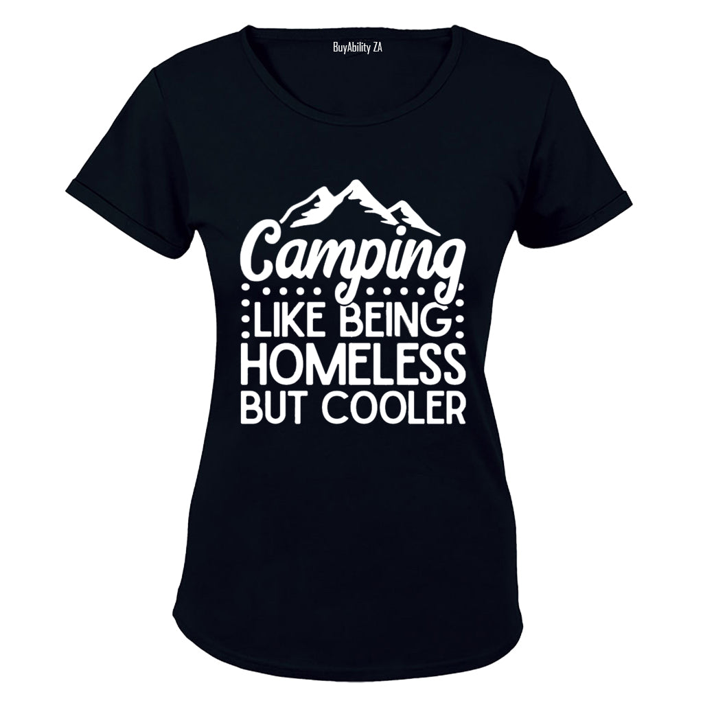 Camping - Ladies - T-Shirt