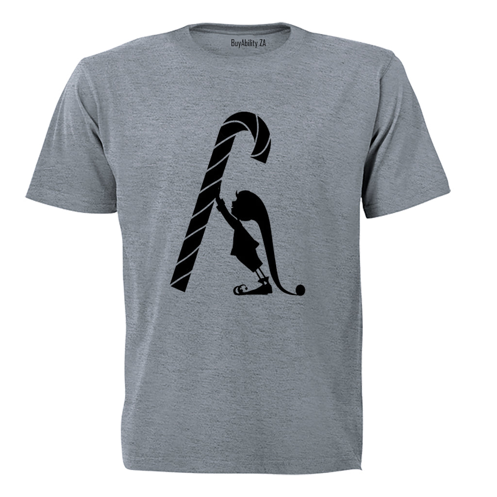 Candy Cane Elf! - Adults - T-Shirt