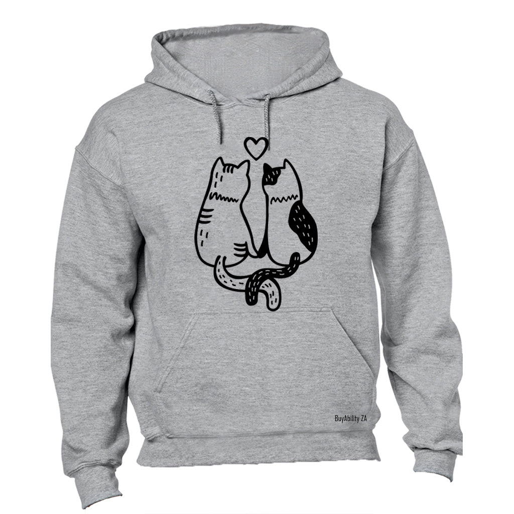 Cats - Valentine - Hoodie