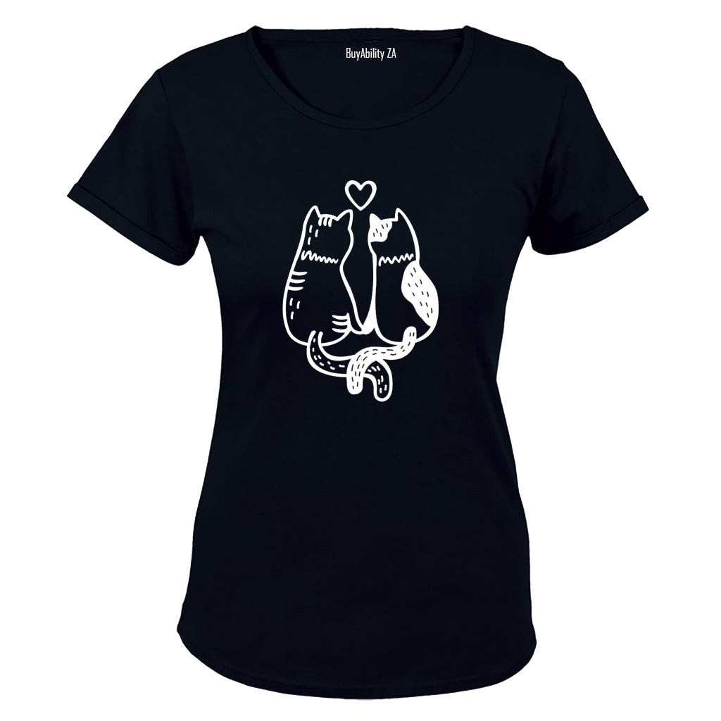 Cats - Valentine - Ladies - T-Shirt