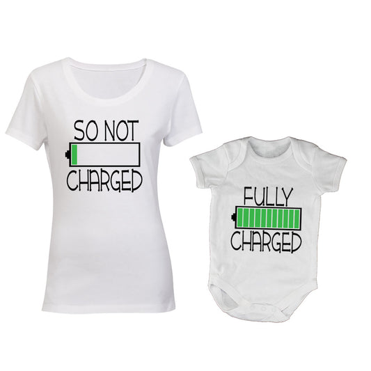 Charged Battery Levels - Mommy | Baby Grow