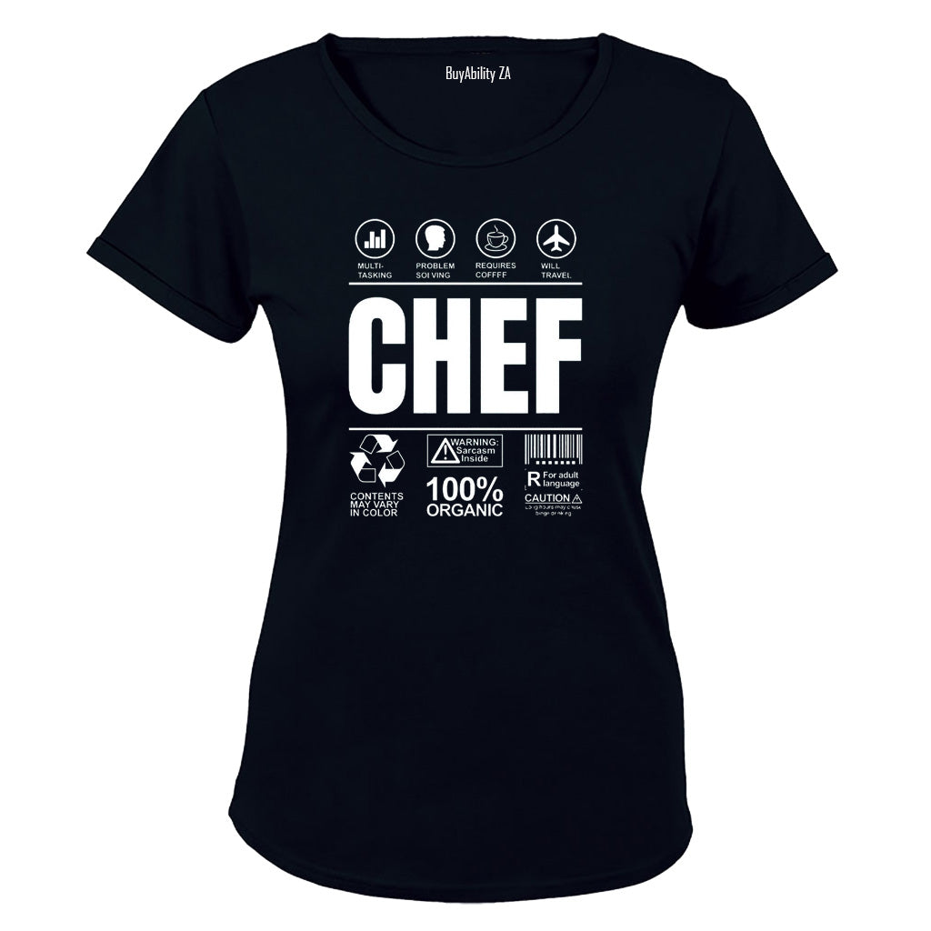 Chef Label - Ladies - T-Shirt - BuyAbility South Africa