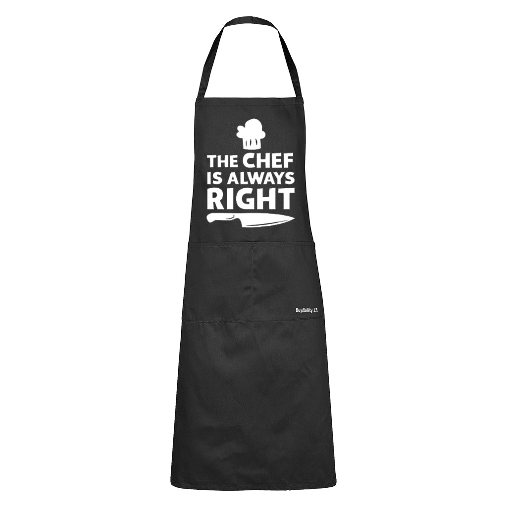 Chef is Always Right - Apron
