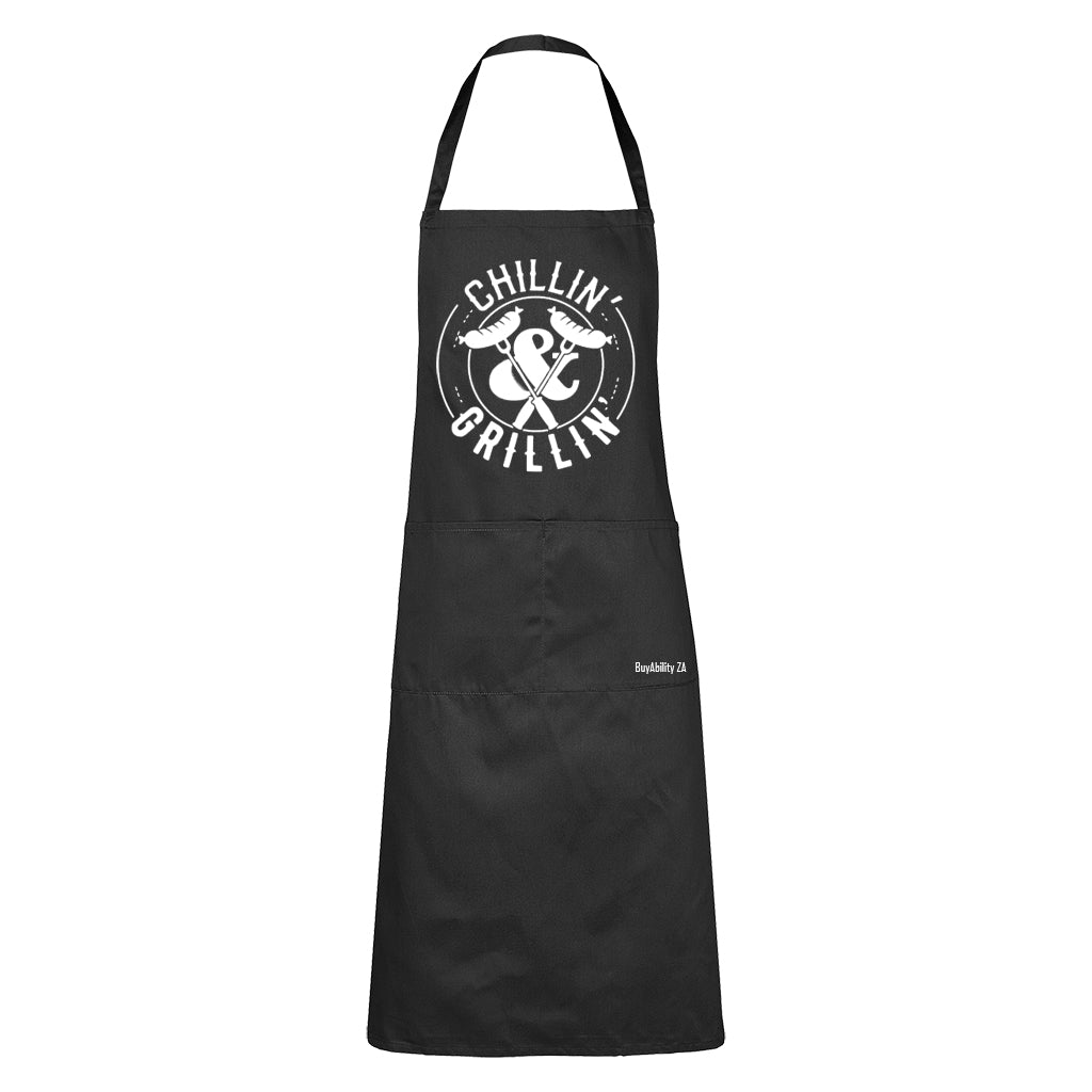 Chillin and Grillin - Apron - BuyAbility South Africa