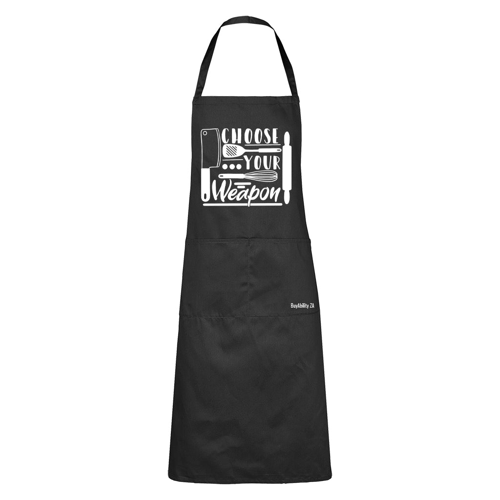 Choose Your Weapon Kitchen - Apron - BuyAbility South Africa