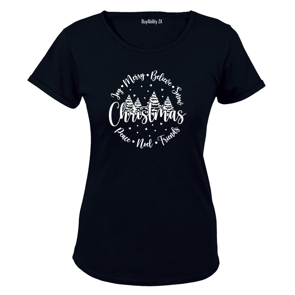 Christmas - Circular - Ladies - T-Shirt