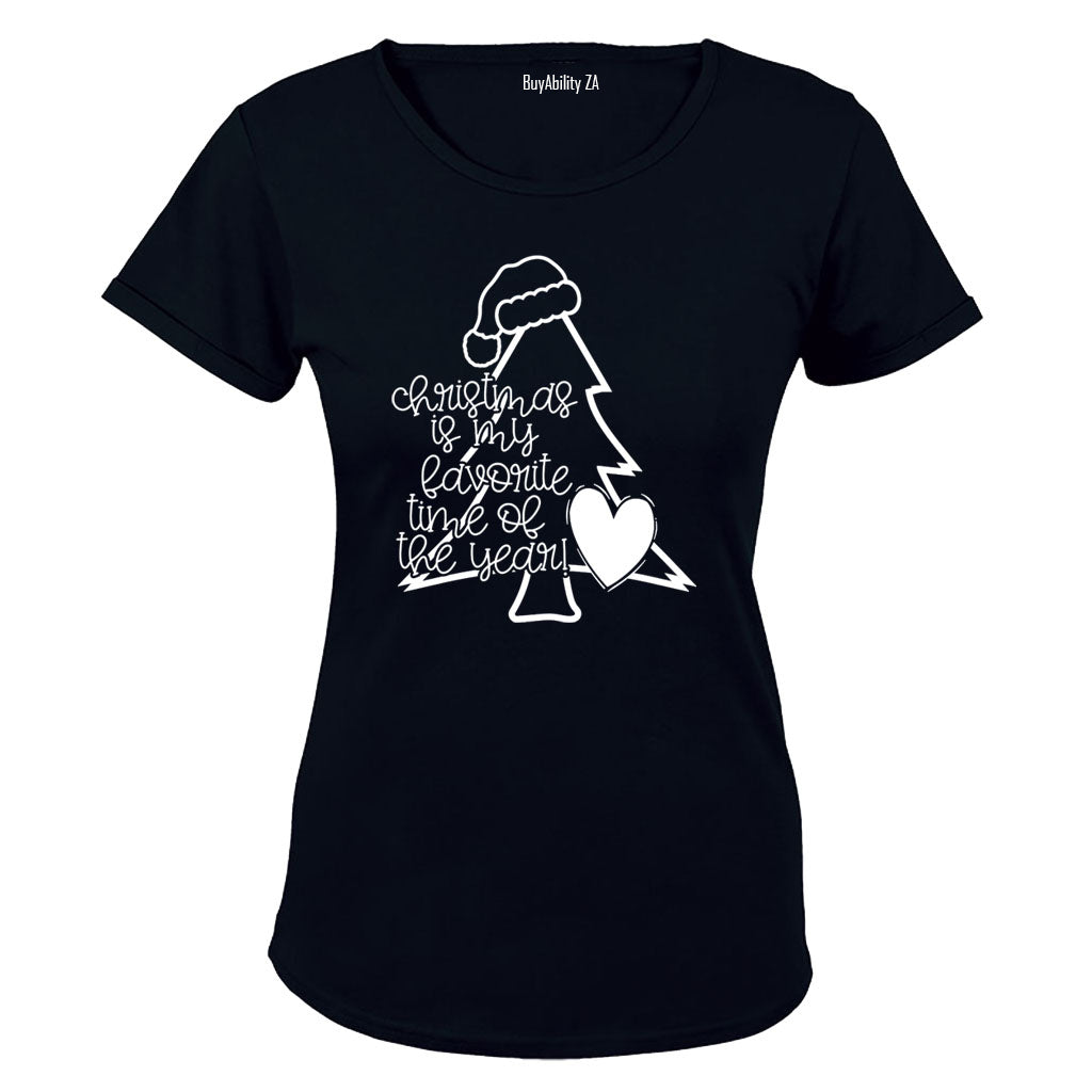 Christmas - Favorite Time - Ladies - T-Shirt