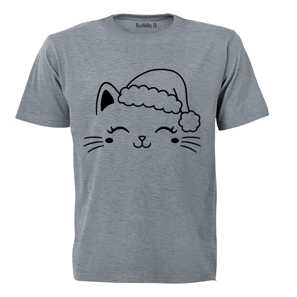 Christmas Cat - Kids T-Shirt