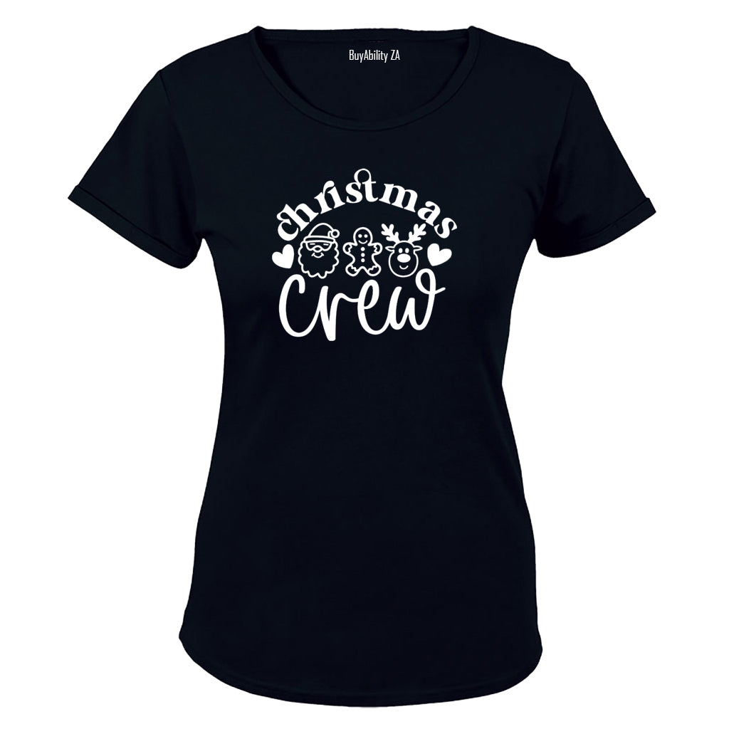 Christmas Crew - Hearts - Ladies - T-Shirt