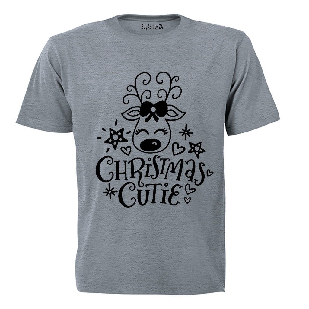 Christmas Cutie - Reindeer - Kids T-Shirt