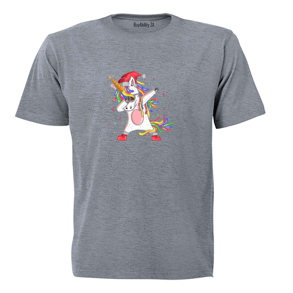 Christmas Dabbing Unicorn - Kids T-Shirt