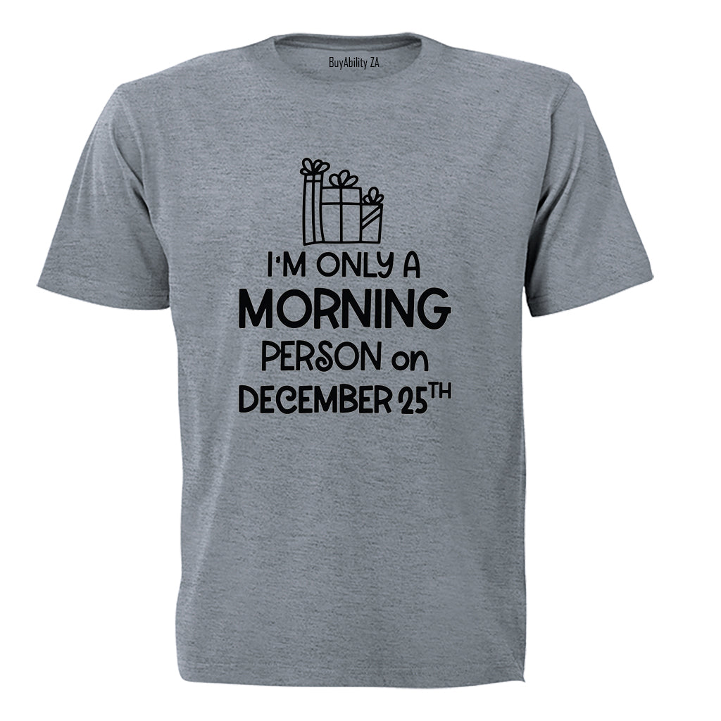 Christmas Morning - Person - Kids T-Shirt