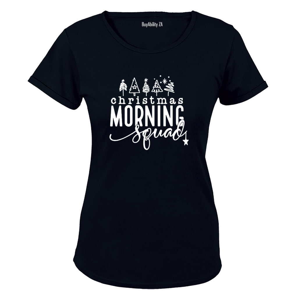 Christmas Morning Squad - Ladies - T-Shirt