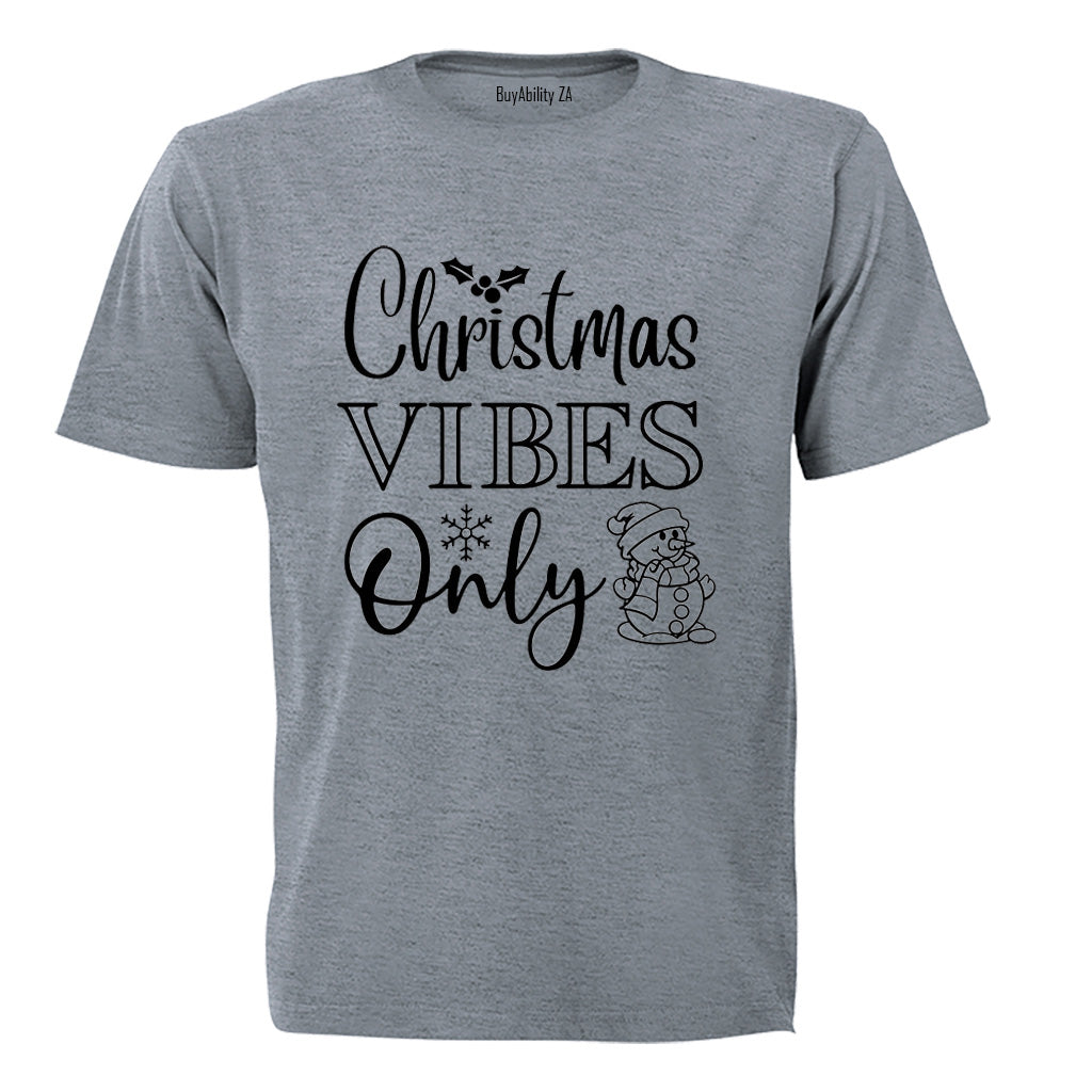 Christmas Vibes - Snowman - Kids T-Shirt