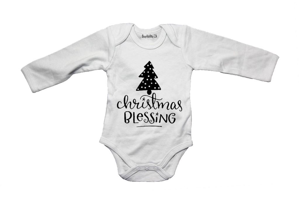 Christmas Blessing - Baby Grow