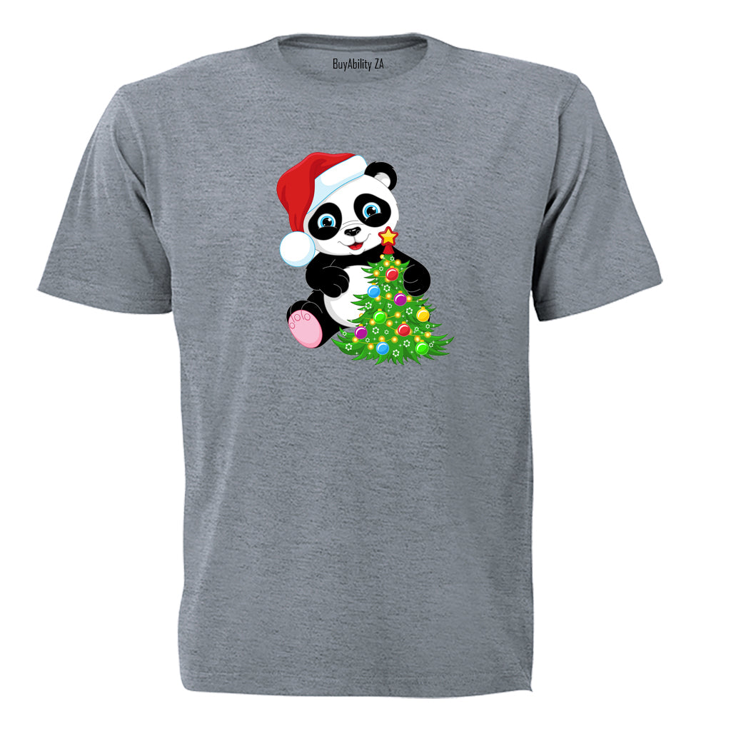 Christmas Panda - Kids T-Shirt
