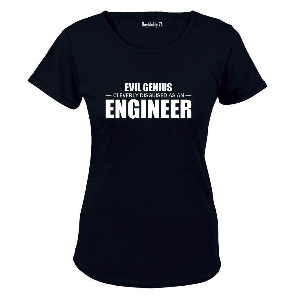 Cleverly Disguised As An Engineer - Ladies - T-Shirt