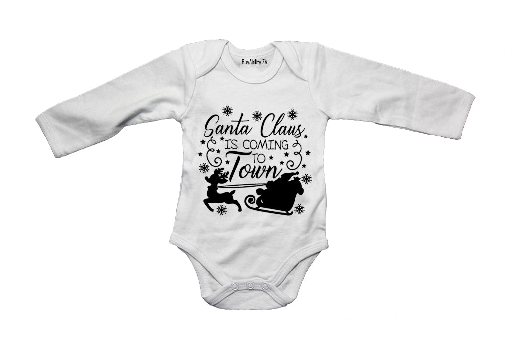Coming to Town - Christmas - Baby Grow