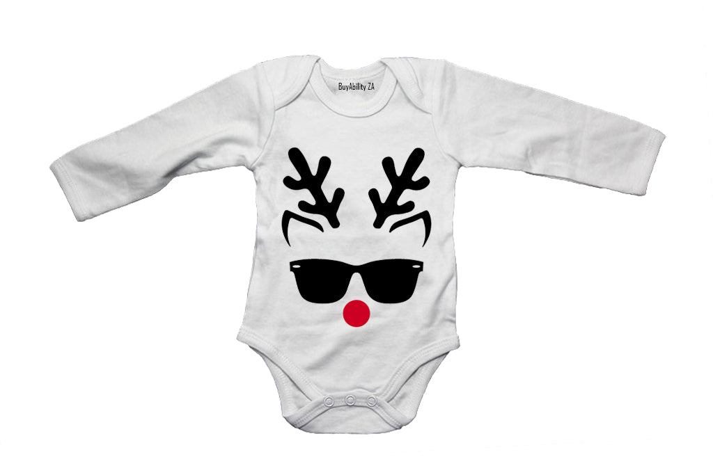 Cool Christmas Reindeer - Baby Grow