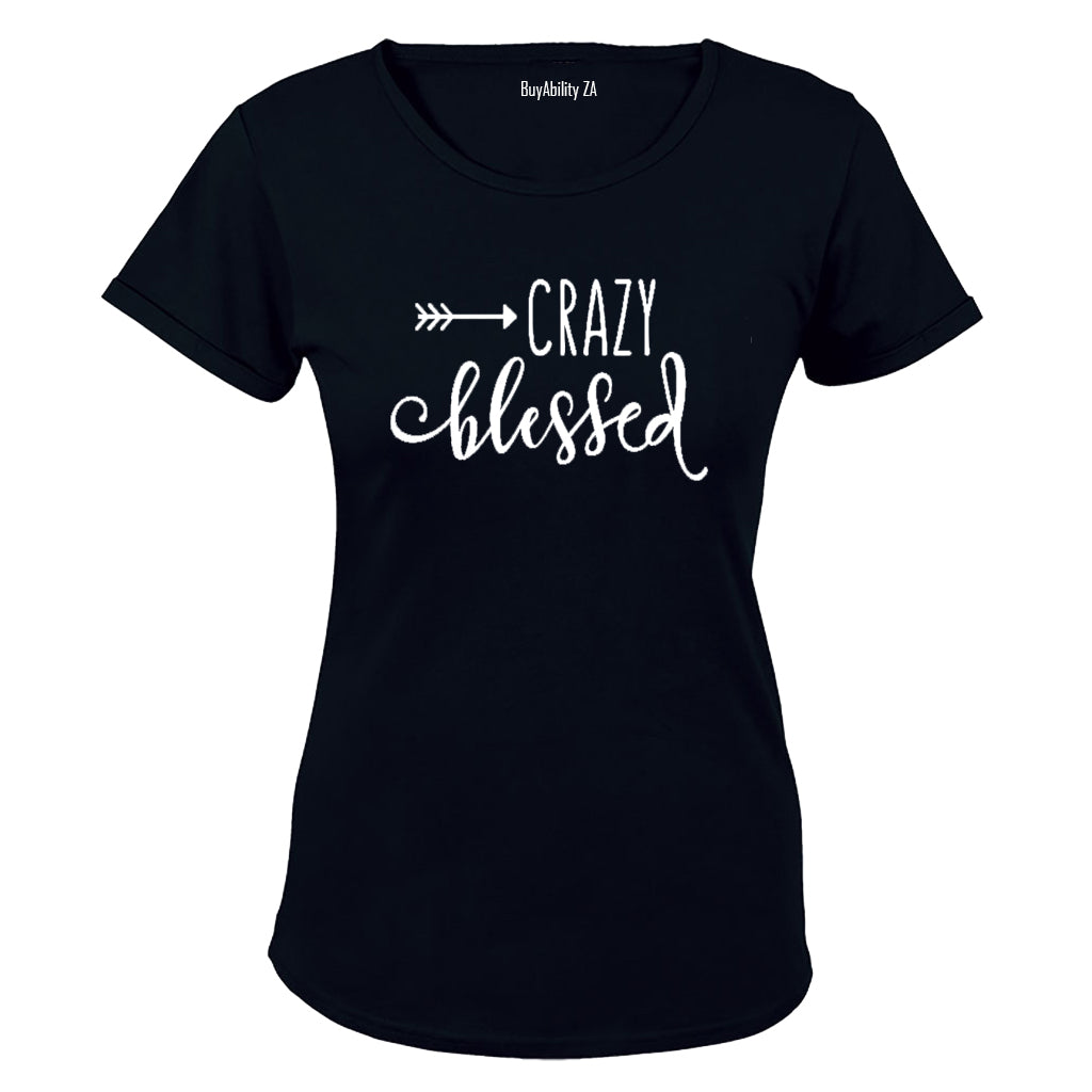 Crazy Blessed - Ladies - T-Shirt - BuyAbility