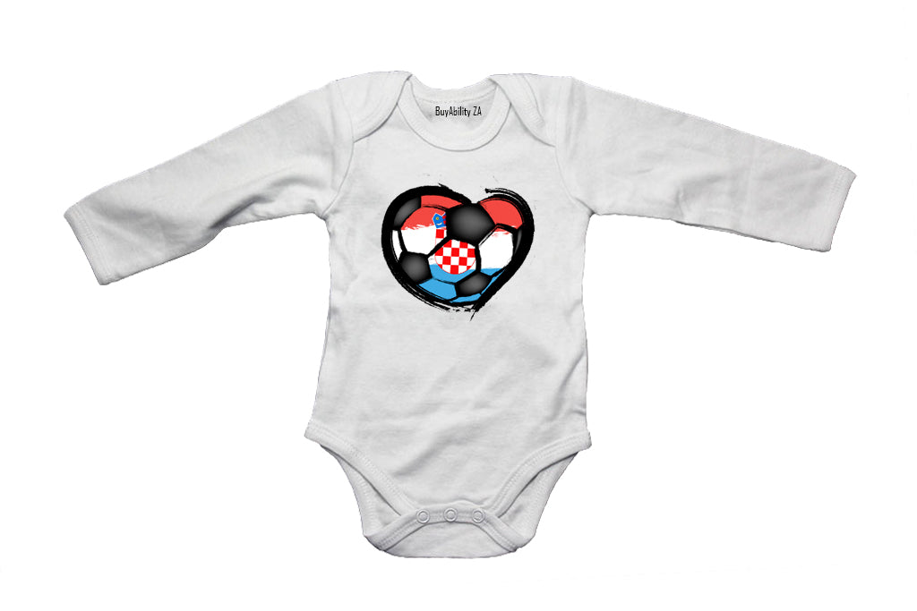 Croatia - Soccer Inspired - Baby Grow