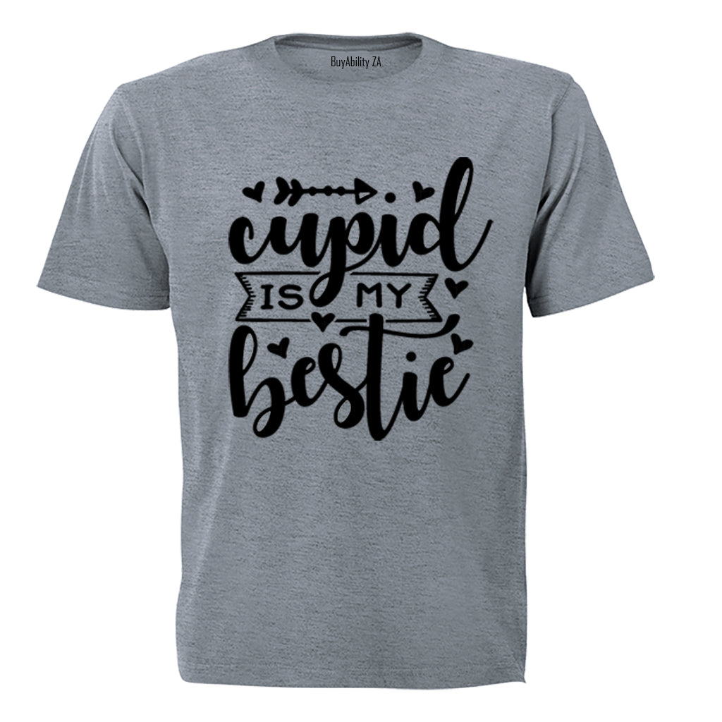 Cupid is my Bestie - Valentine - Kids T-Shirt