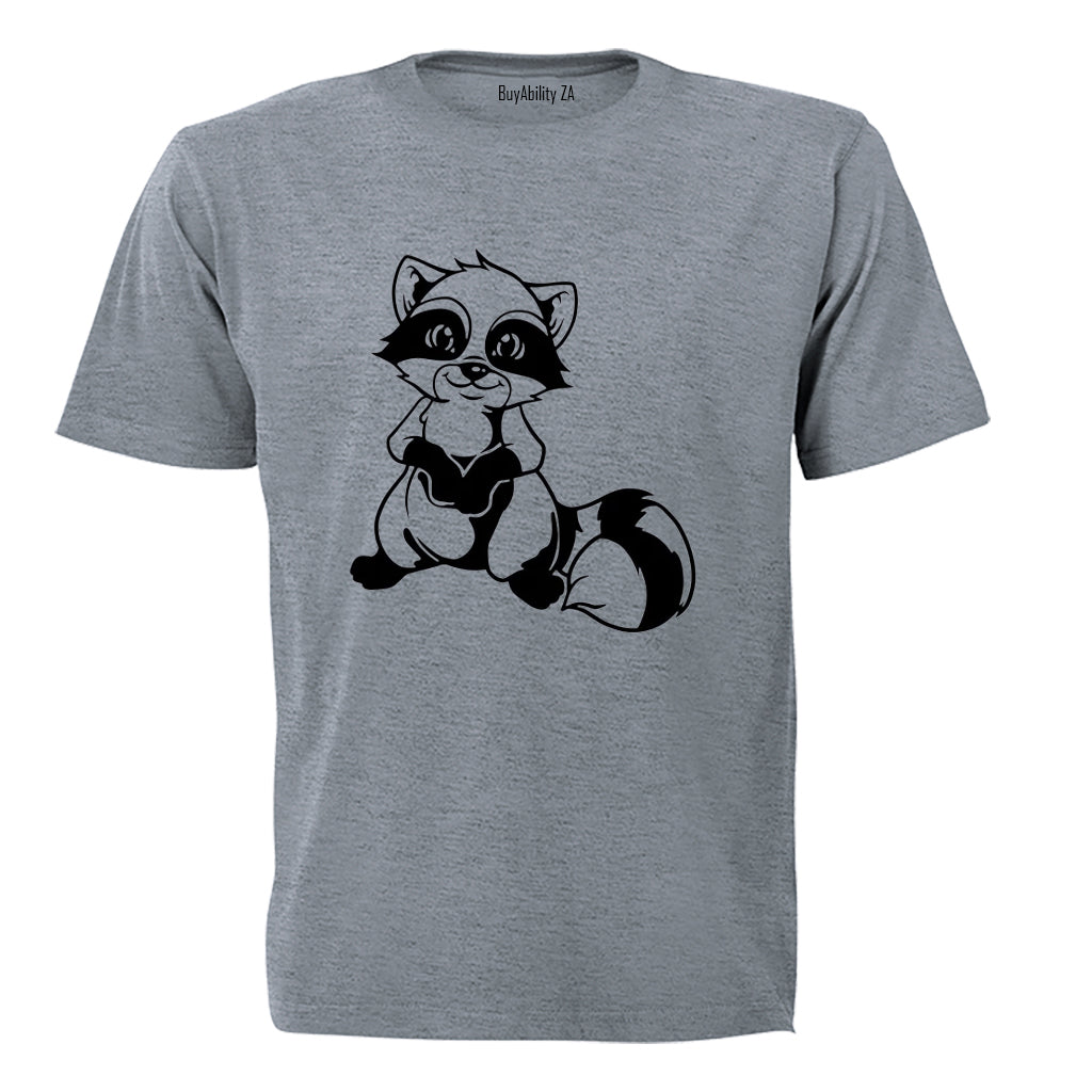 Cute Raccoon - Kids T-Shirt