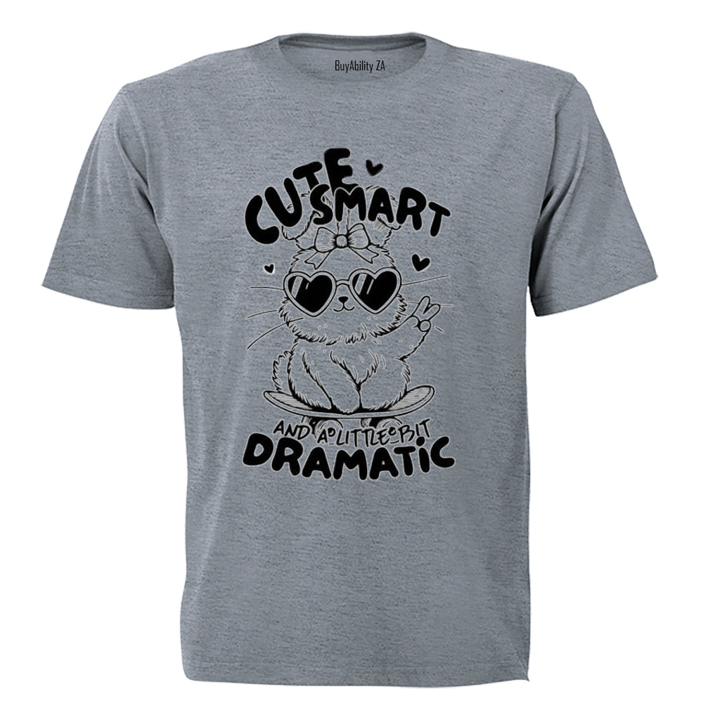 Cute . Smart. Dramatic - Kids T-Shirt - BuyAbility South Africa