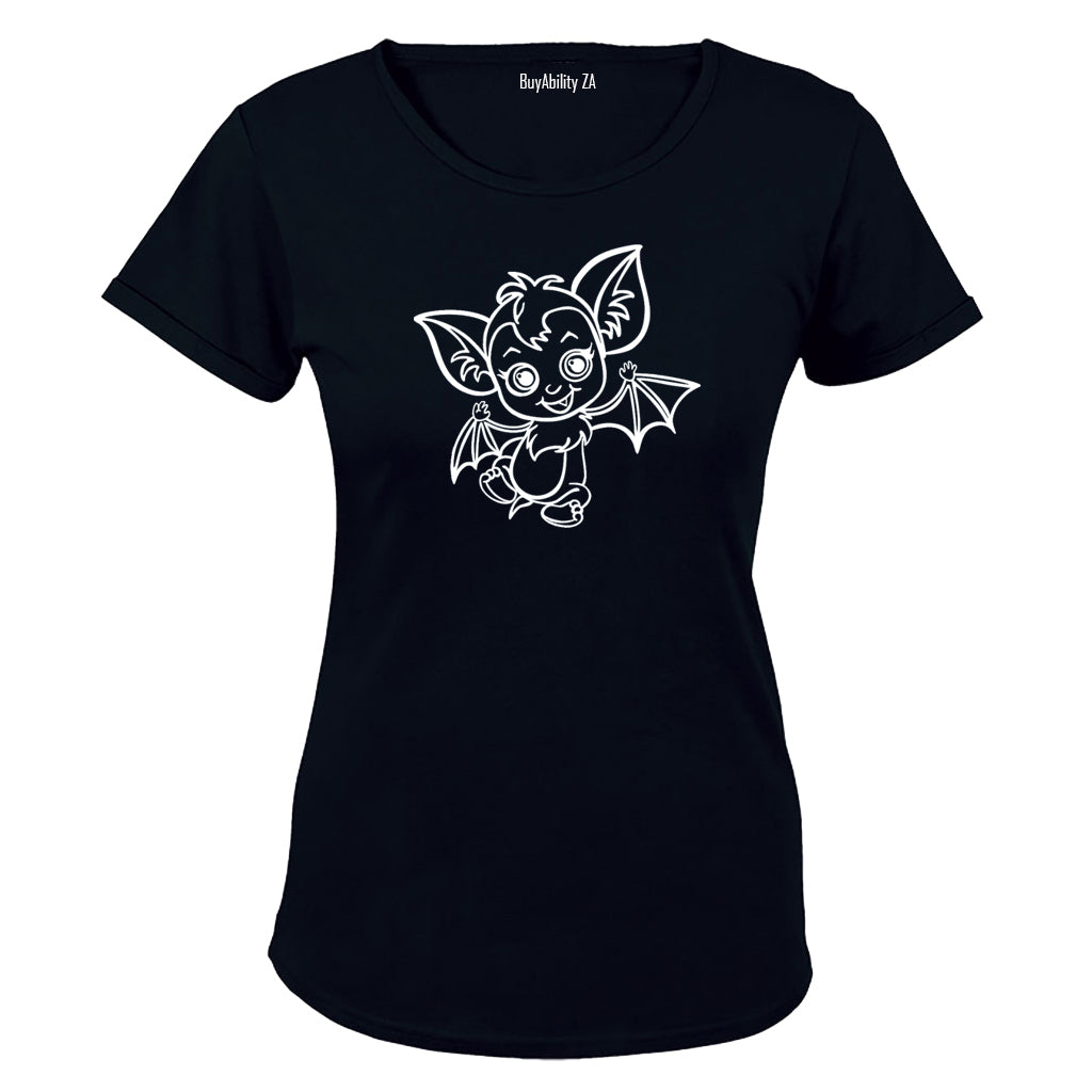 Cute Bat - Halloween - Ladies - T-Shirt