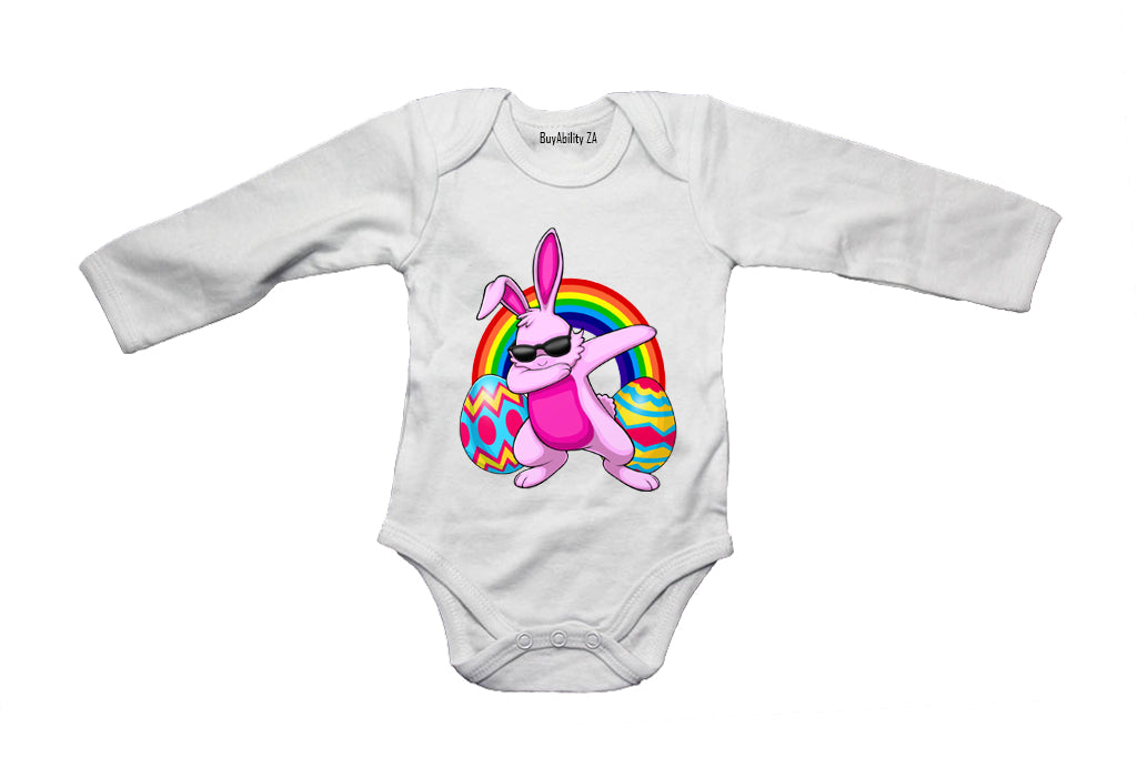 Dabbing Easter Bunny - Baby Grow