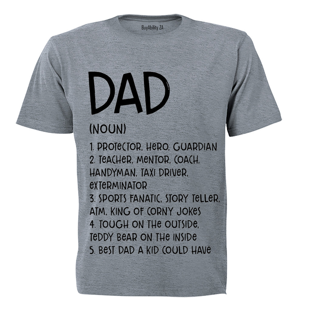 DAD Definition - Adults - T-Shirt - BuyAbility