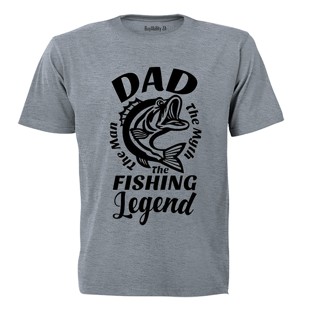 Dad - The Fishing Legend - Adults - T-Shirt - BuyAbility South Africa