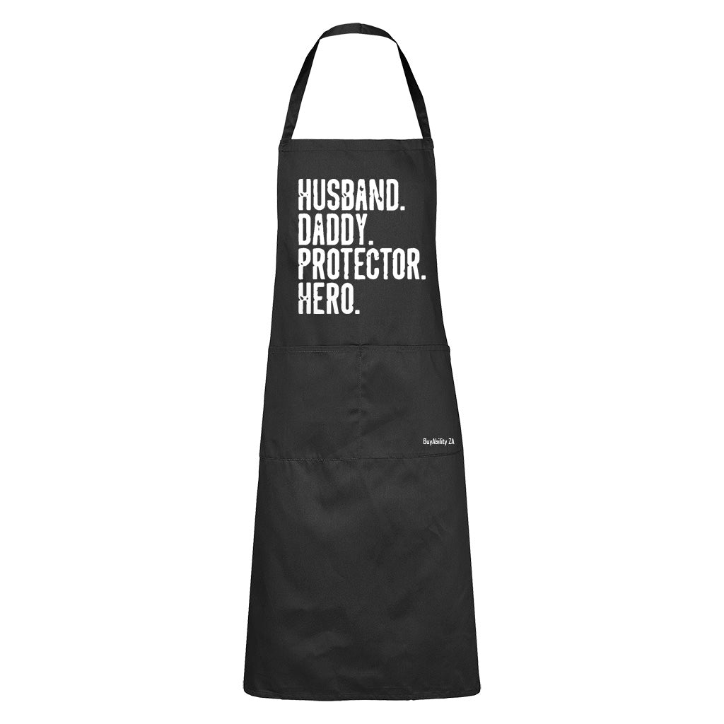 Daddy. Protector. Hero - Apron