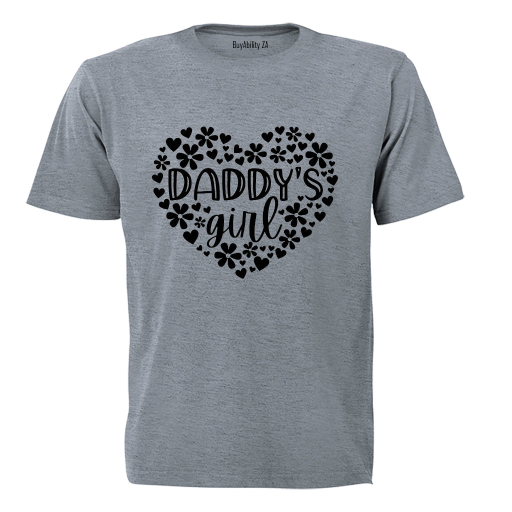 Daddy's Girl - Valentine - Kids T-Shirt