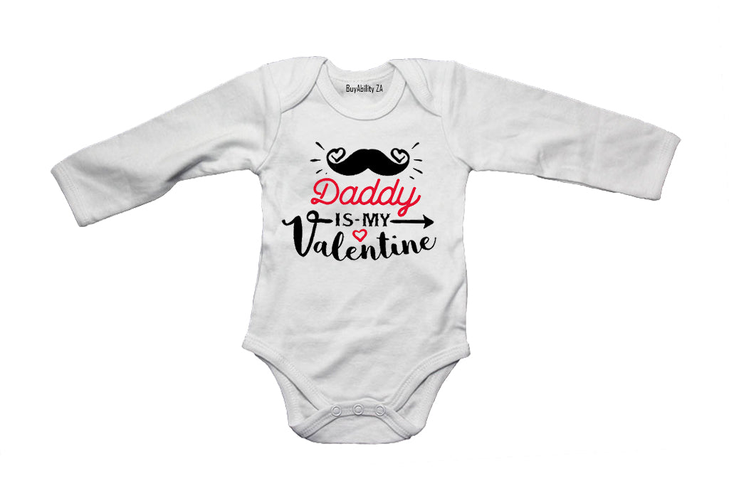 Daddy is my Valentine - Baby Grow