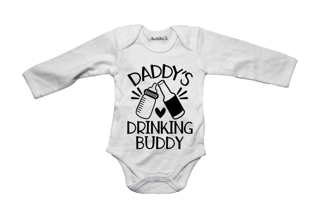 Daddy's Drinking Buddy - Baby Grow
