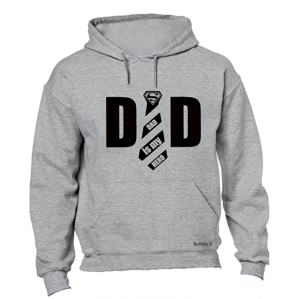 Dad Is My Hero - Tie - Hoodie