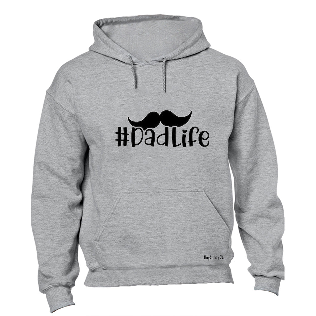 Dadlife Mustache - Hoodie - BuyAbility South Africa