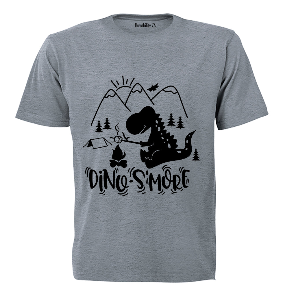 Dino S'more - Camp - Kids T-Shirt