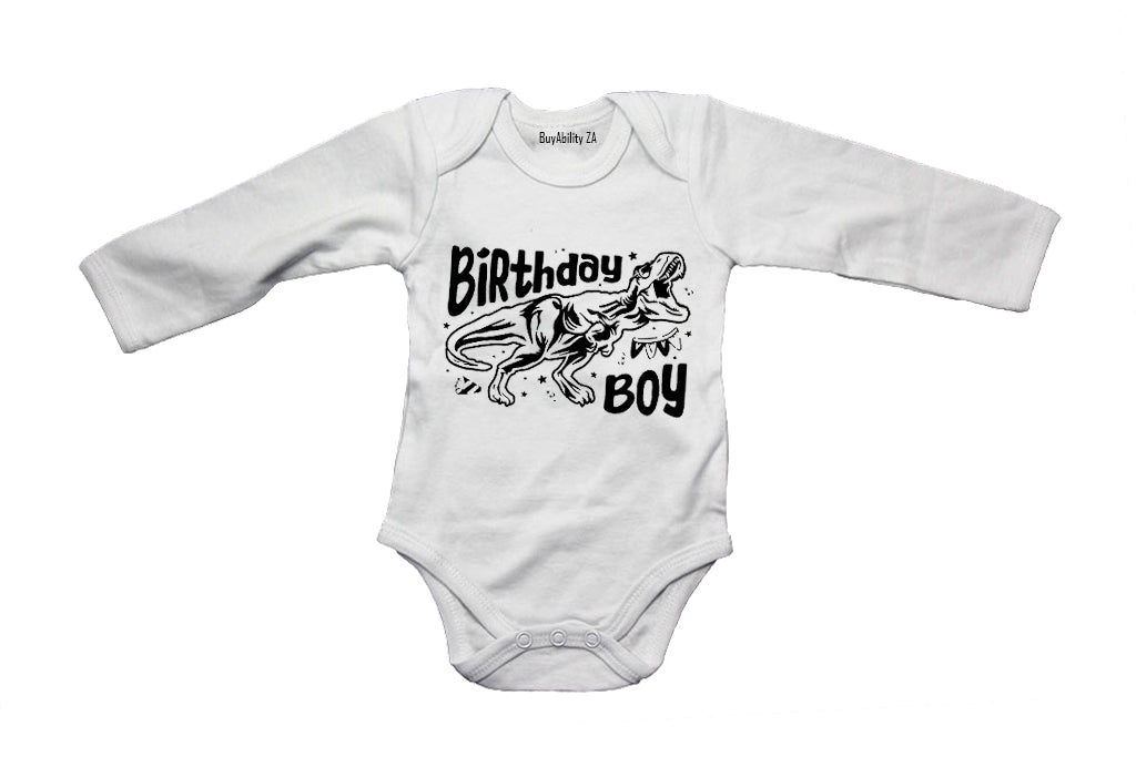 Dinosaur Birthday Boy - Baby Grow