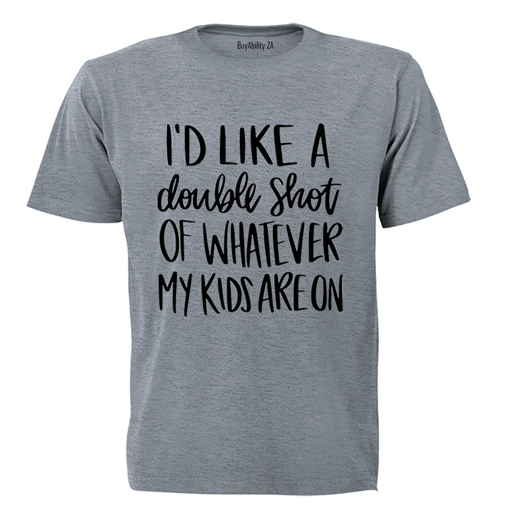 Double Shot - Adults - T-Shirt