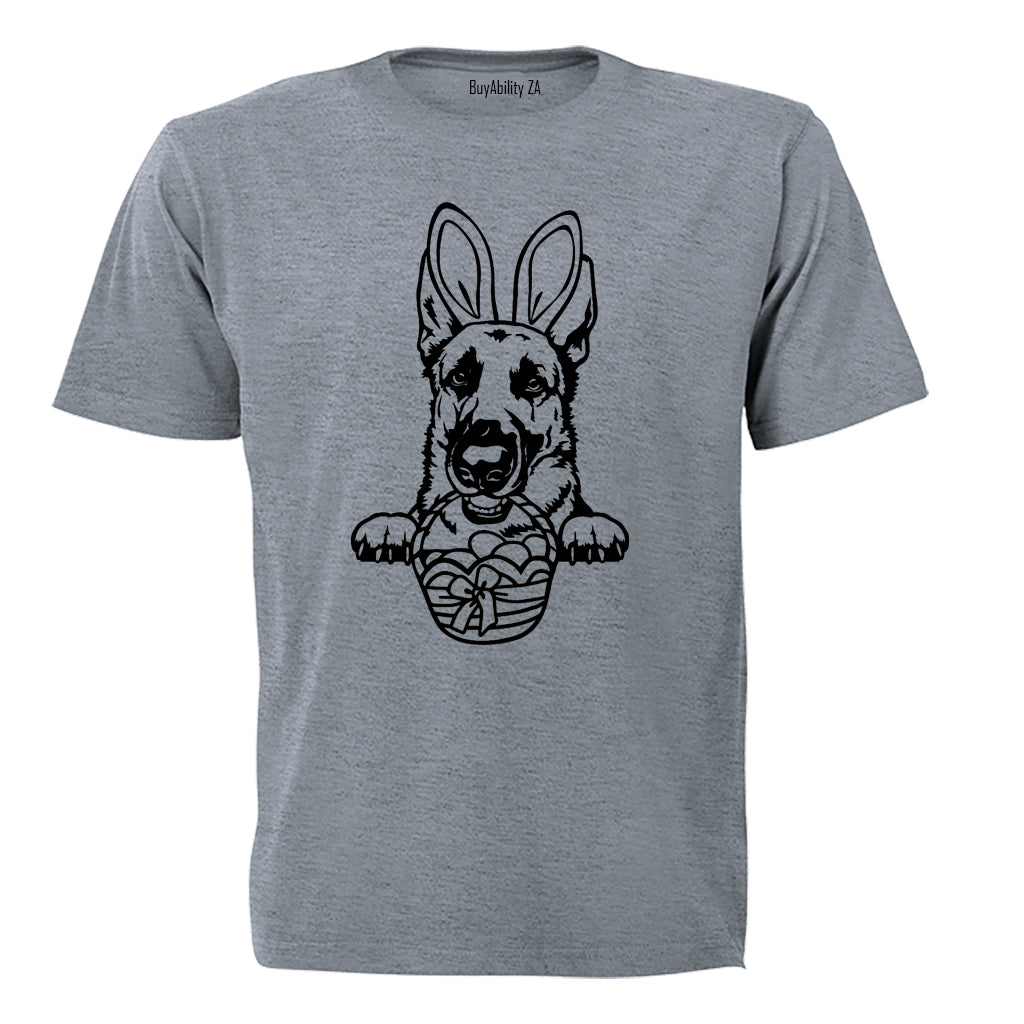 Easter German Shepherd - Adults - T-Shirt