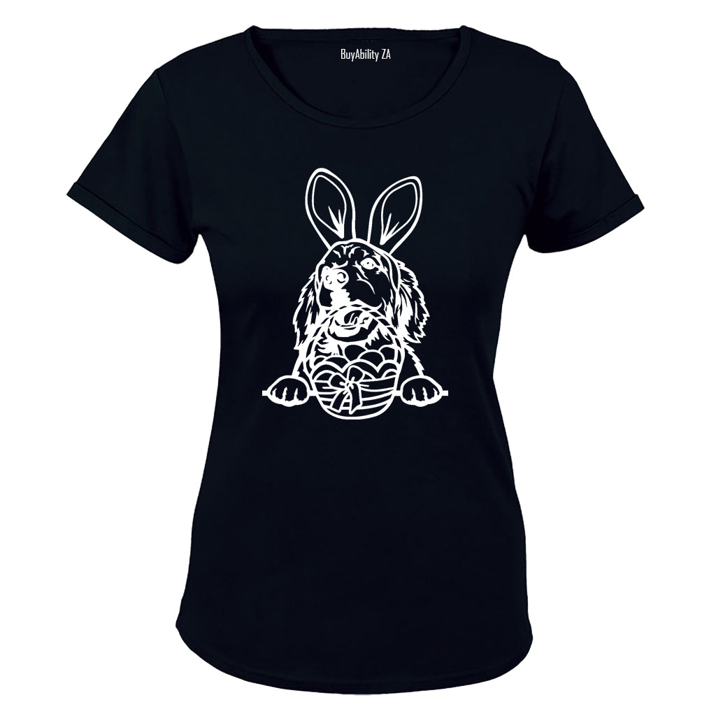 Easter Golden Retriever - Ladies - T-Shirt