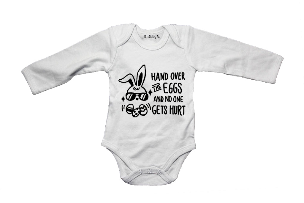 Easter - Hand Over the Eggs and no one gets hurt! - Baby Grow