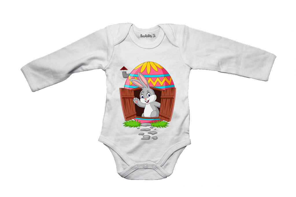 Easter Bunny House - Baby Grow