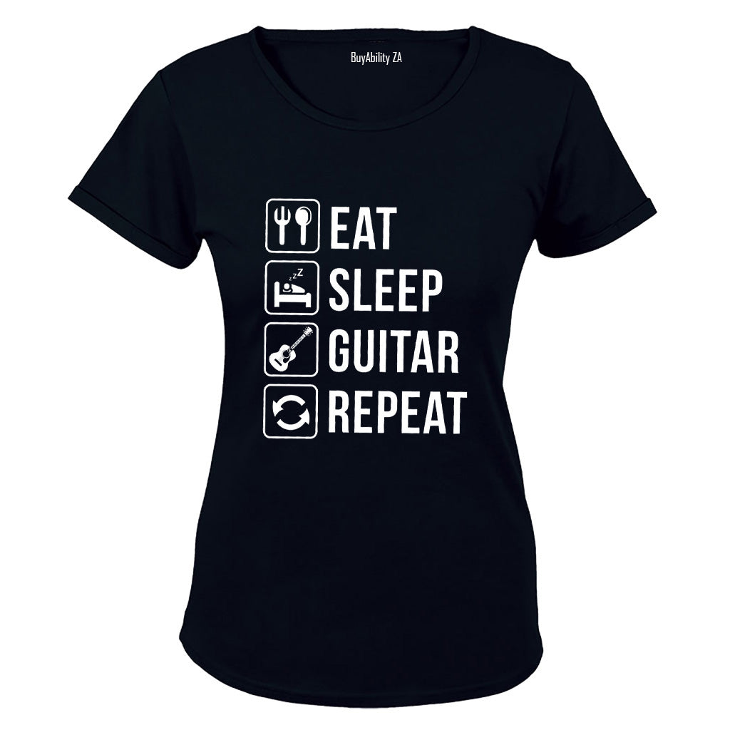 Eat. Sleep. GUITAR - Ladies - T-Shirt
