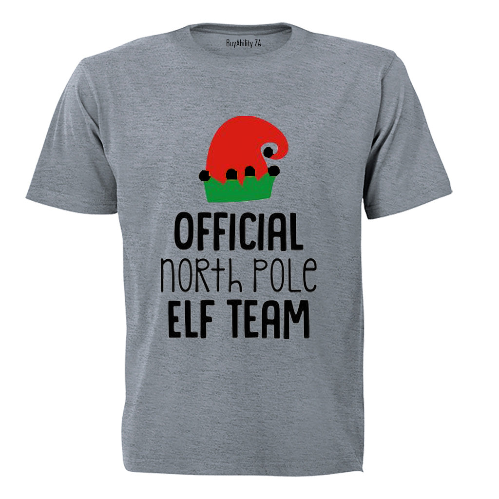 Official North Pole Team - Christmas - Adults - T-Shirt