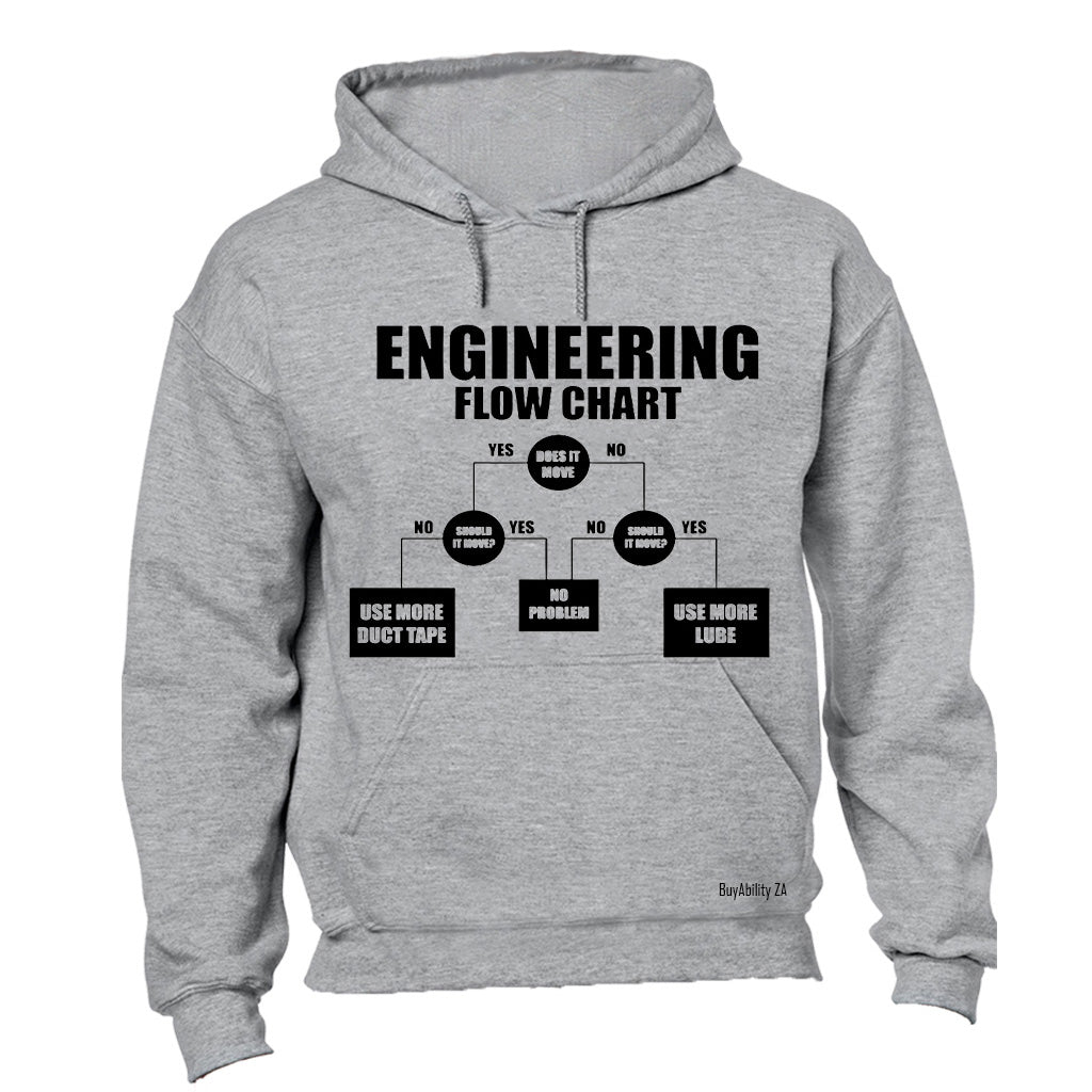 Engineering Flow Chart - Hoodie