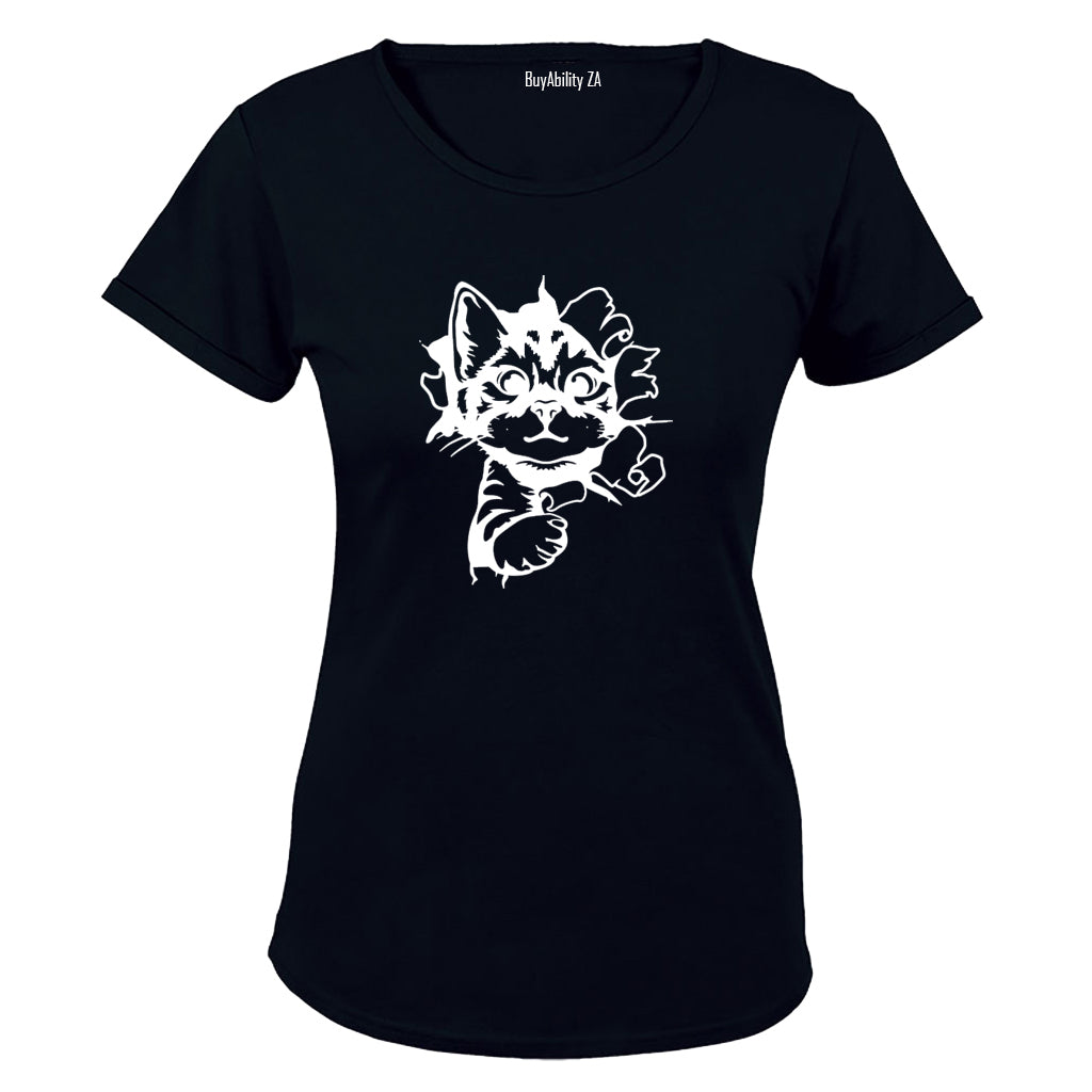 Escape Kitten - Ladies - T-Shirt